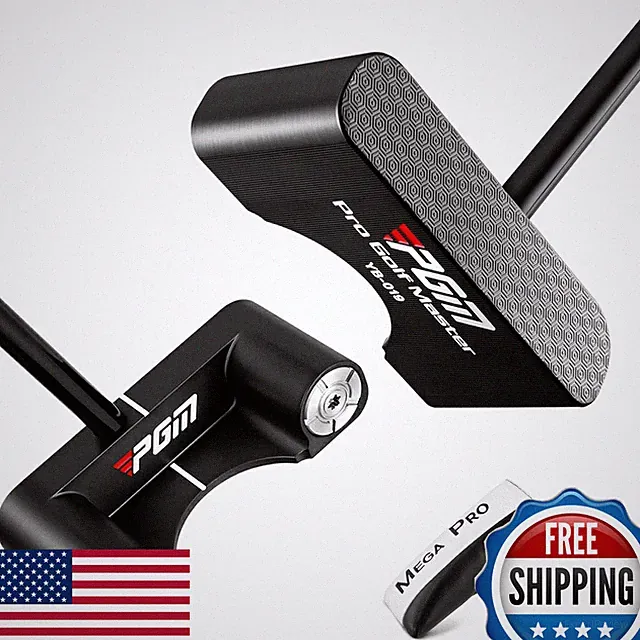 Pgm Weighted Golf Putter - Ultra Center Of Gravity - Lightweight Graphite Shaft