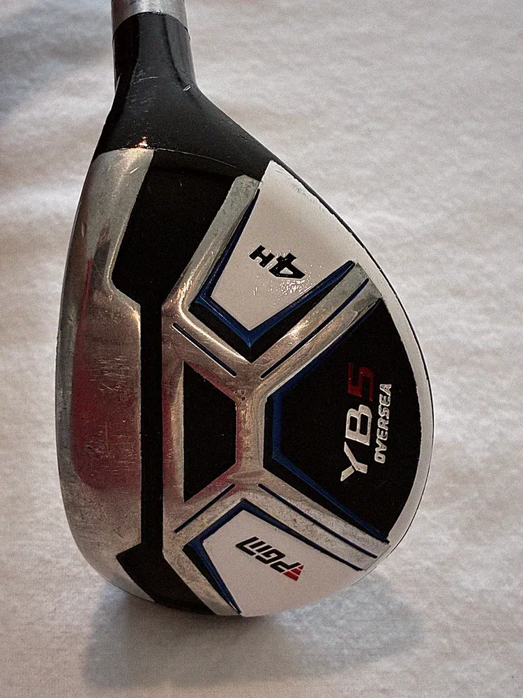 PGM YB5 Oversea 4H Hybrid Golf Club RH Right Hand Graphite Shaft Black Blue