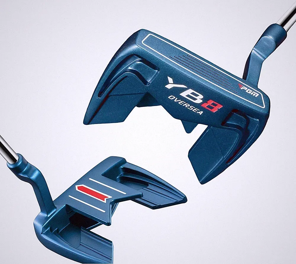 PGM YB8 34" Mallet Putter Right Handed Blue Milled Face NEW Open Box