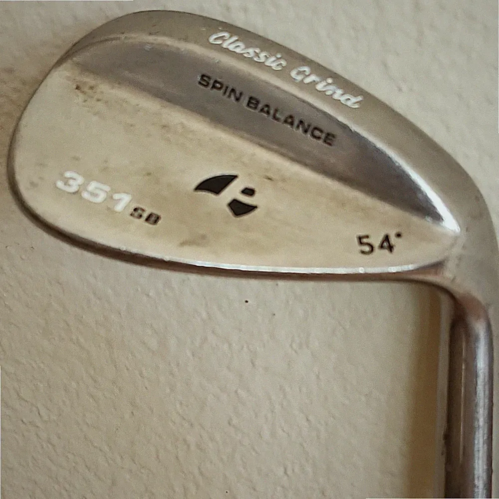 Pinemeadow 54° Gap Wedge Steel S Flex Classic Grind Spin Balance all original