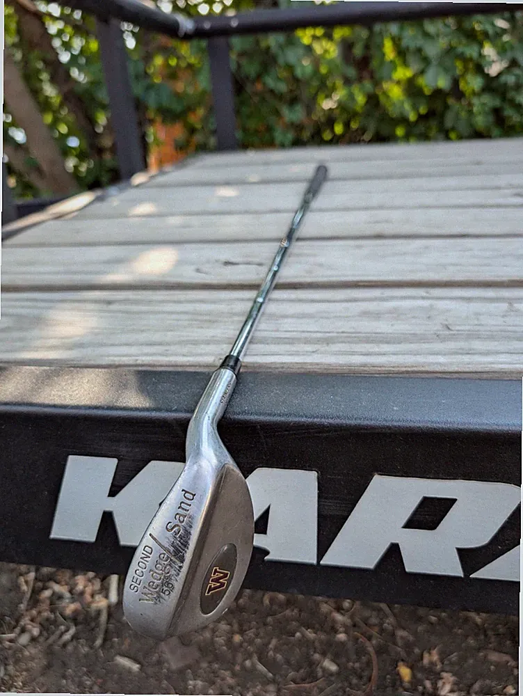 Pinemeadow 56* Degree Sand Wedge SW Stiff Steel Shaft RH UW Custom emblem