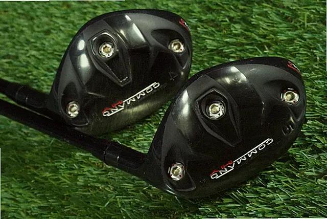 PINEMEADOW COMMAND HYBRIDS SET HY IRONS 4H,5H GRAPHITE REGULAR FLEX RH 22°,25°