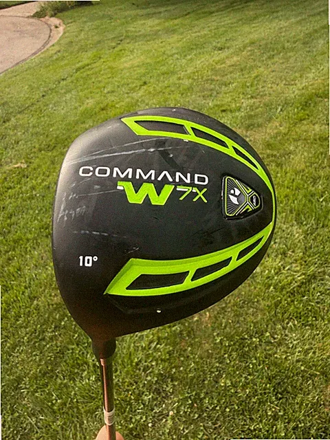 Pinemeadow Command W7X Driver 10° Limited Regular Flex Lefty 44.75" NICE
