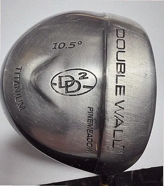 Pinemeadow DD2 Double Wall Driver Titanium RH 10.5 Stiff Flex Big Sweet Spot