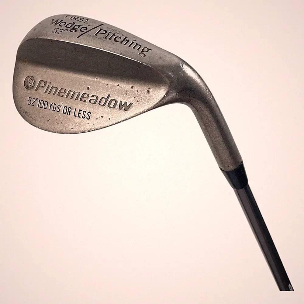 Pinemeadow Golf First Wedge 52° Pitching Wedge Graphite Senior Flex 36" RH