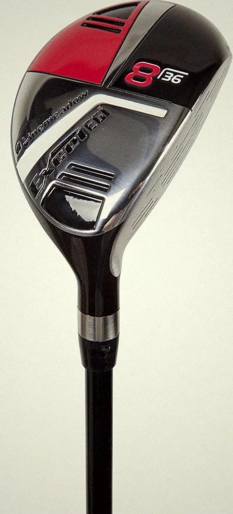 Pinemeadow Golf Men's Excel EGI Hybrid Club, Graphite, 36-Degree, 8, Regular