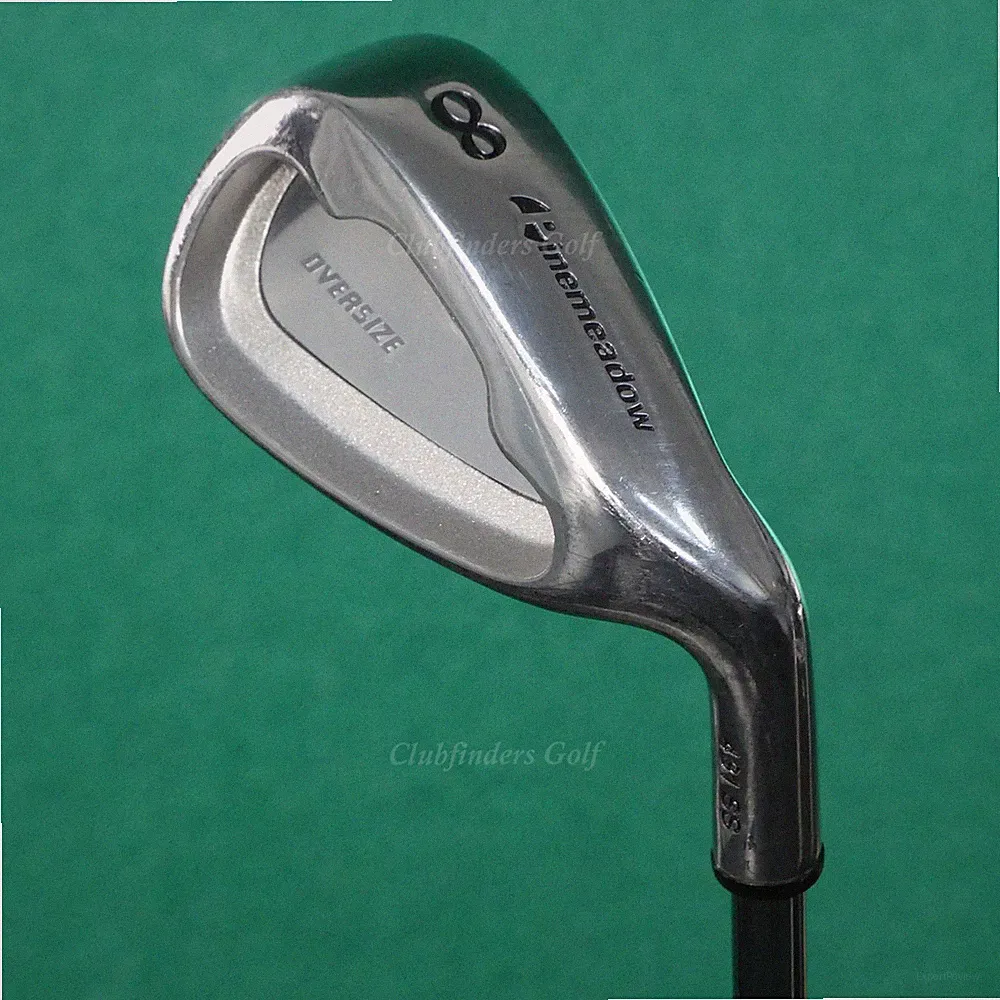Pinemeadow Golf Oversize 431 SS Single 8 Iron Factory Apollo Steel Regular