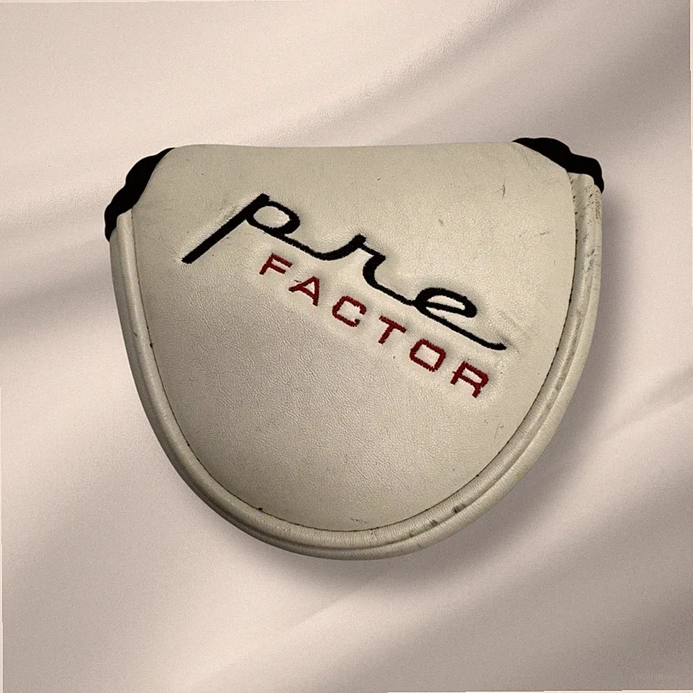 PINEMEADOW GOLF Putter Headcover PRE FACTOR Head Cover White