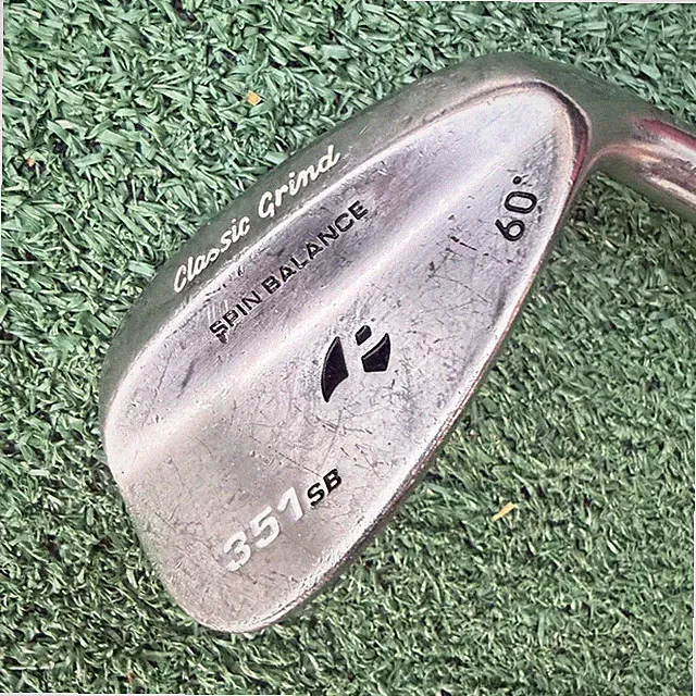 Pinemeadow Lob Wedge Steel Regular Flex 60° Classic Grind Spin Balance 351SB 36"