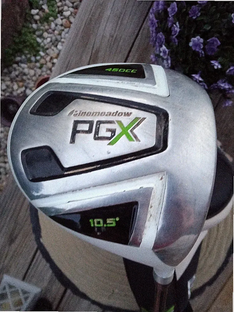 Pinemeadow PGX 460cc 10.5 Degree Driver Right Handed Golf Club With Golf Cover