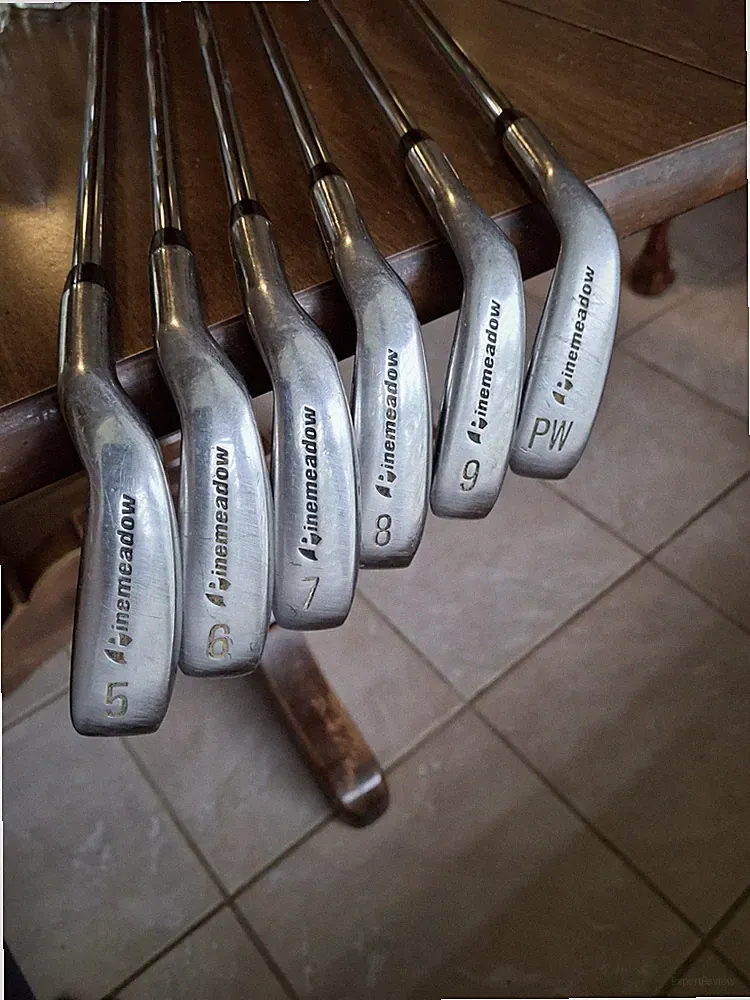 Pinemeadow PGX Iron Set 5-PW / Regular Premium Steel / Grips Good Condition