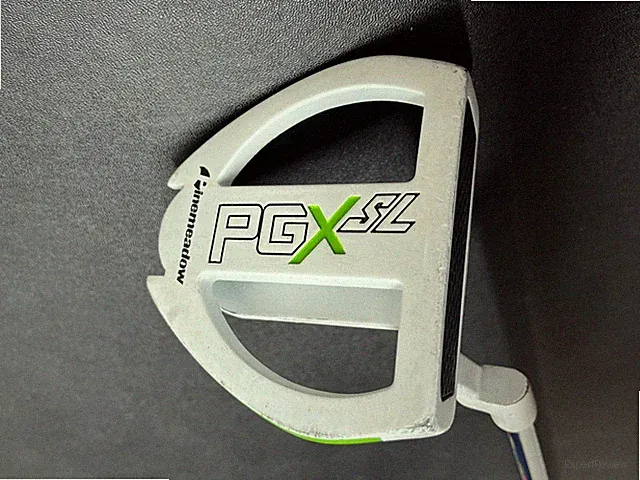 Pinemeadow PGX SL Mallet Putter Alien Pros Grip Steel Shaft RH, Pre-owned