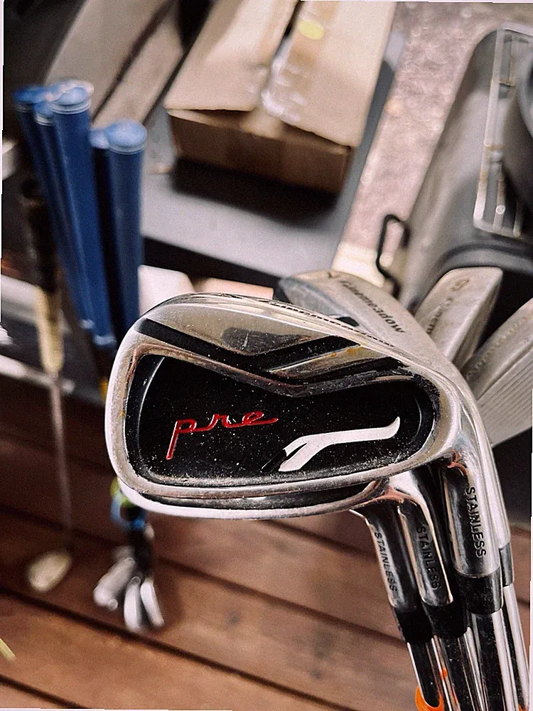 Pinemeadow PRE Iron Set 4-9 Right-Handed Regular Flex Steel Stainless Heads