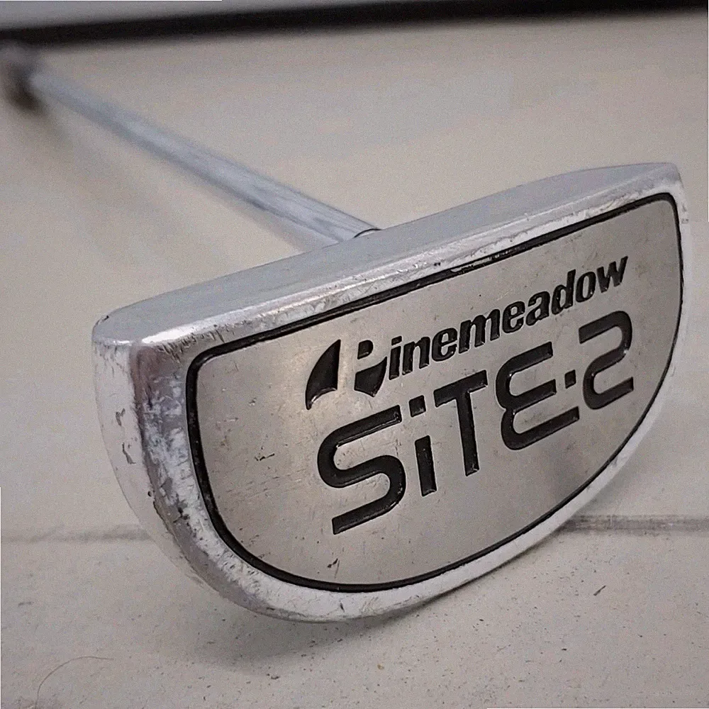 Pinemeadow Site 2 Blade Putter RH - 34" Steel Shaft Right-Handed - White USED