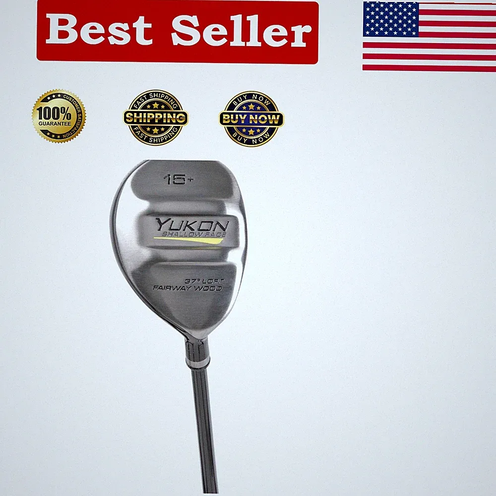 Pinemeadow Yukon Men's Fairway Wood - 37° Loft, Right-Handed - Graphite