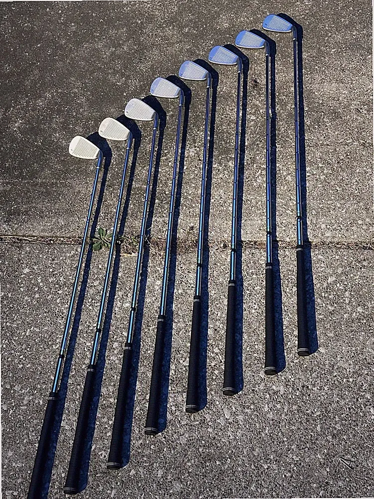 Pinemeadow ZR1 Mark II Iron Set 3-PW Left Handed Steel Shafts Golf Clubs LH