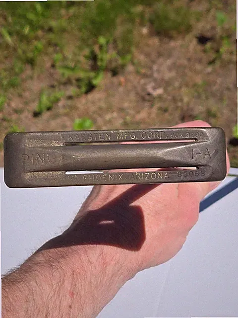 Ping 1-A 1A Putter Karsten 85068 35" Straight Shaft RH LH Cracked Ping Grip