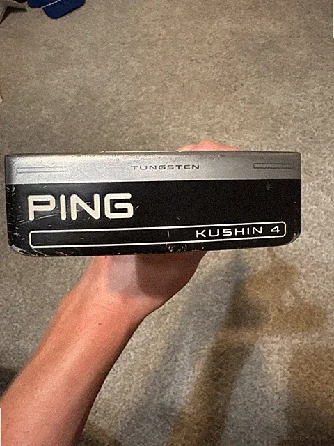 Ping 2023 Kushin Tungsten 4 34" Putter Good Rh with headcover