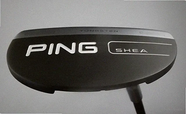 Ping 2023 Shea Milled Putter Slight Arc Graphite Shaft 34" + HC PRISTINE
