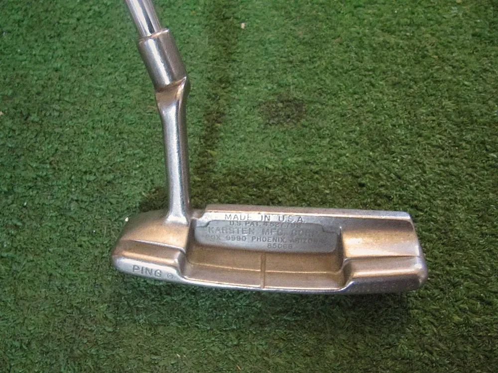 PING ANSER 2, STAINLESS STEEL PUTTER, PING STEEL SHAFT, RIGHT-HANDED, 36"