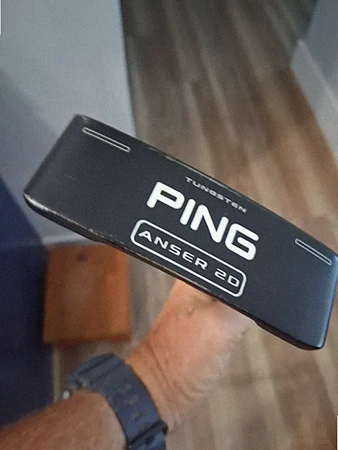 Ping Anser 2D Putter - Used, Right Hand, 34", New Grip with Headcover