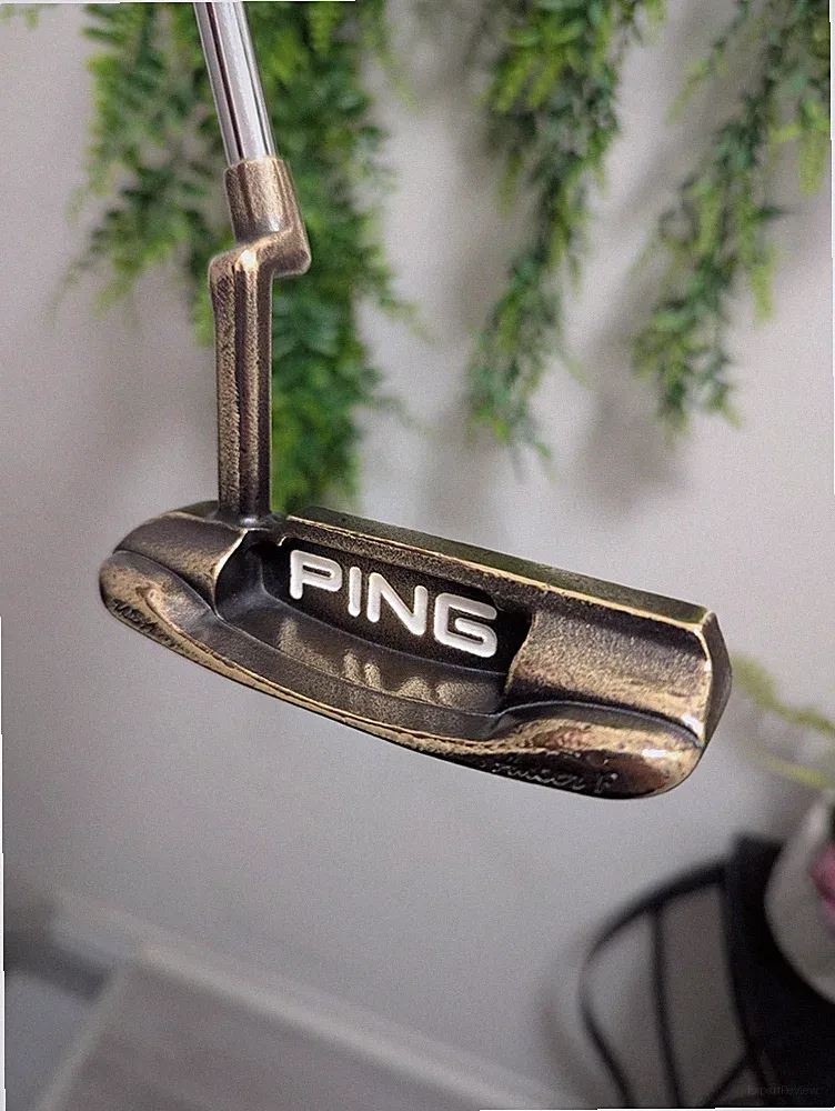 PING ANSER F IsoForce Bronze Pixel Insert Karsten Blade Putter Golf Club ⛳ 36"