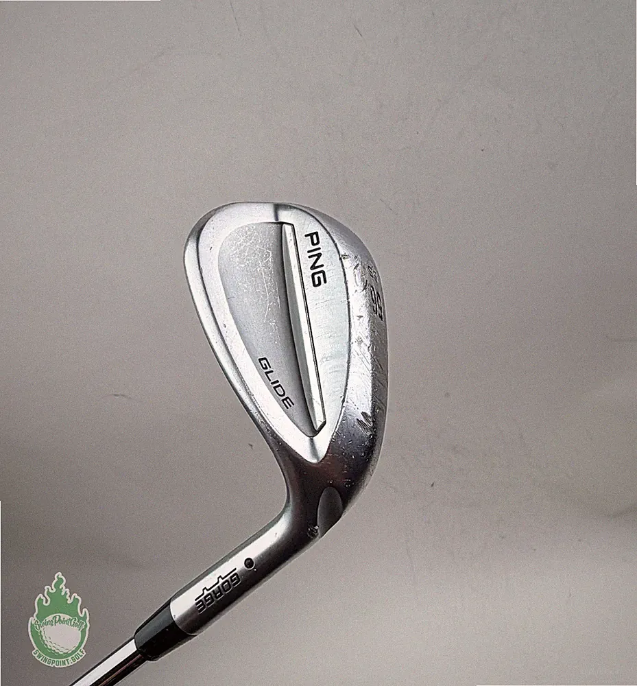 Ping Black Dot Glide Gorge Wedge 56* SS Grind CFS Stiff Steel Golf Club