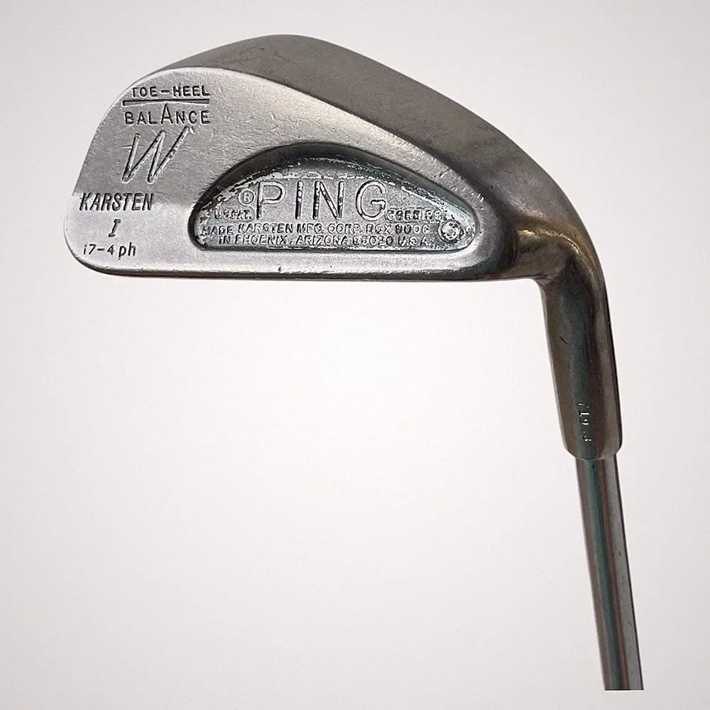 Ping Black Dot Pitching Wedge Karsten 17-4ph Toe Heel Steel Shaft 35.5" RH