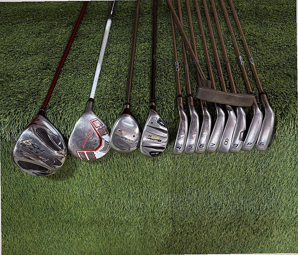 PING Cobra Irons Driver Wood Hybrid Putter Complete Golf Club Set Men’s RH