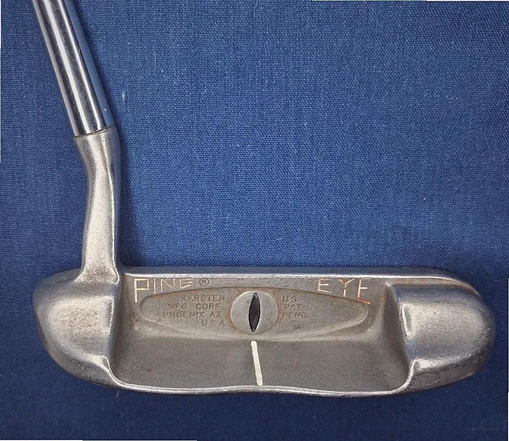Ping Eye 52 Black Dot/Eye RH Blade Putter Karsten Right- Handed Golf Club 35.5"