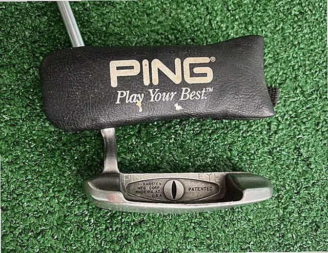 PING EYE 52 (Cat Eye) Putter, Black Dot, 34.5", Right Hand, NEW Grip + HeadCover