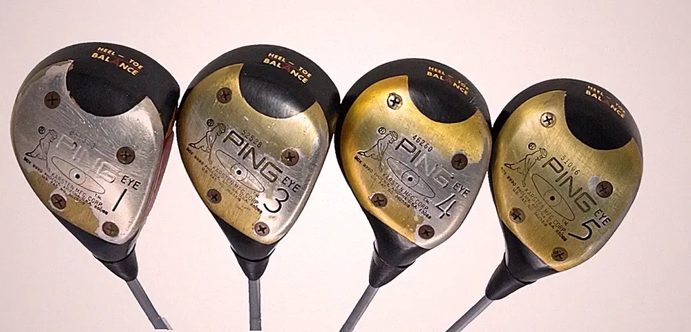 Ping Eye Woods Driver 3, 4, 5, ZZ Lite Steel Shafts