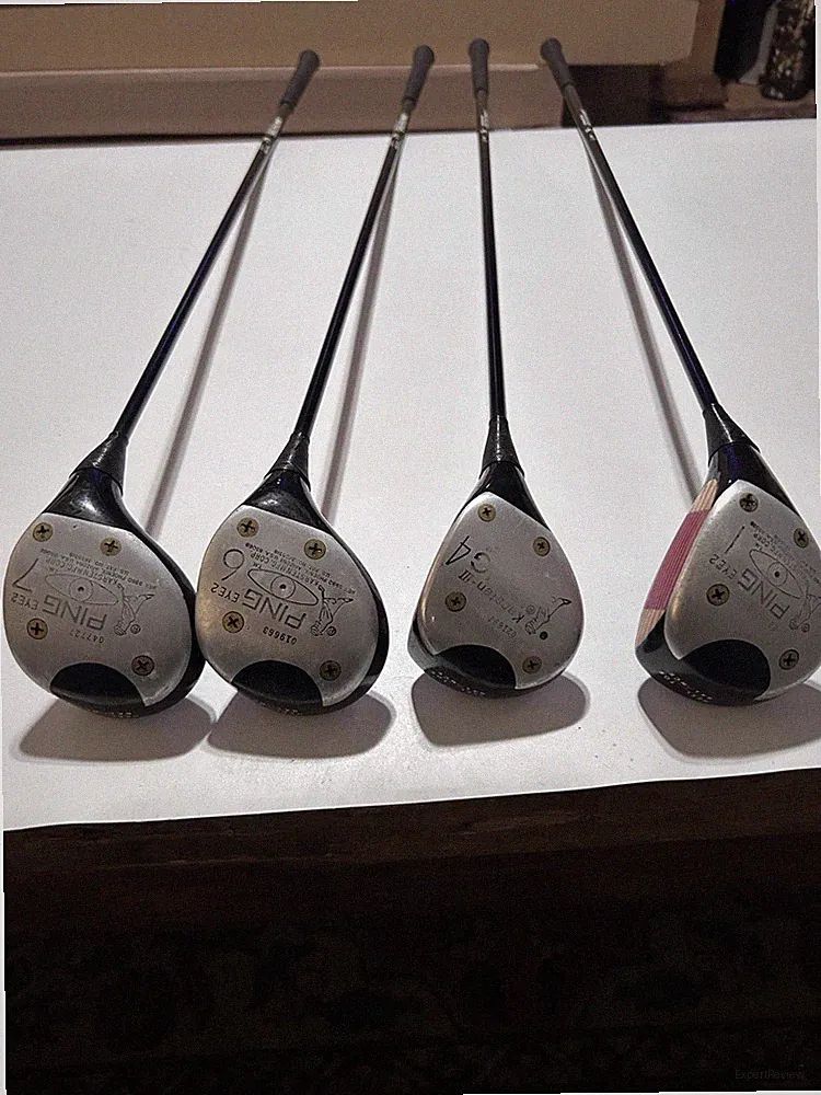 PING Eye2 Woods Set 1 4 6 7 RH Graphite Innovative Shafts Lamkin Grips Used