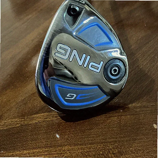 Ping G 5 Wood 17.5 Degree adj-Handed Regular Flex Graphite Titanium Blue