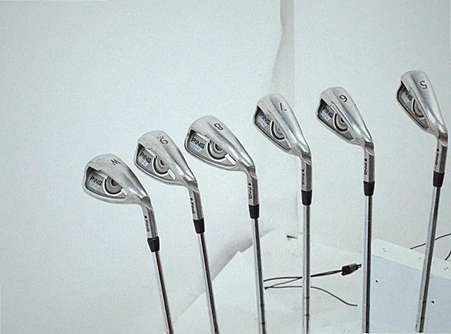 Ping G Black Dot Iron Set 5-Pw Regular Flex Kbs Tour-V 100 Steel 13971758 Good