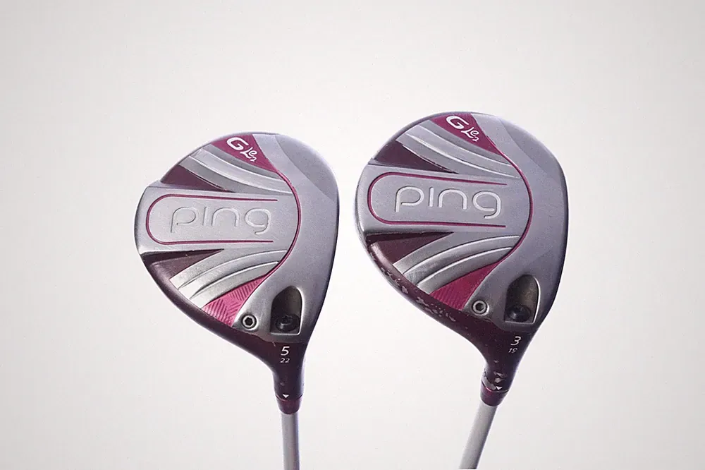 Ping G LE 2 3W, 5W Fairway Wood Set RH Ping ULT 240 Ladies Flex 48g