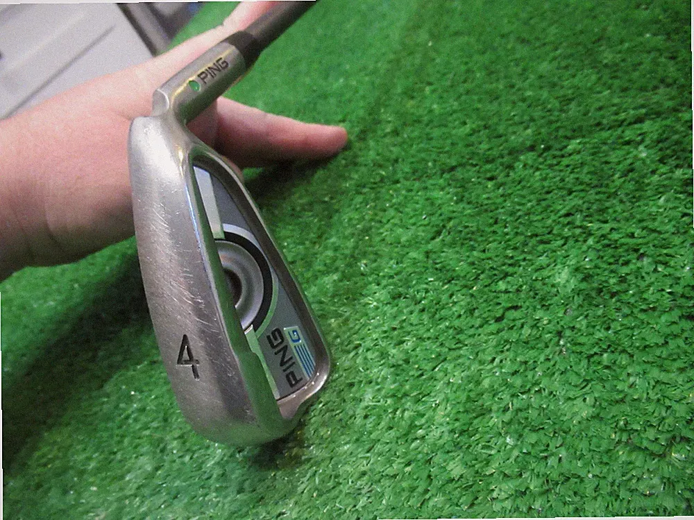 PING G SERIES GREEN DOT SINGLE 4 IRON GOLF CLUB CFS 70 REGULAR GRAPHITE RH