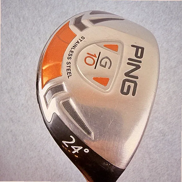 PING G10 24° HYBRID TFC 129 Soft Regular Graphite RH 39” w Headcover