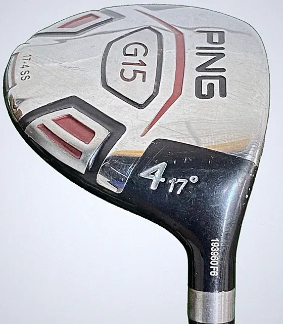 Ping G15 4 Wood 17 RH Men's TFC149 Soft-Regular Senior Graphite 43" New 360 Grip