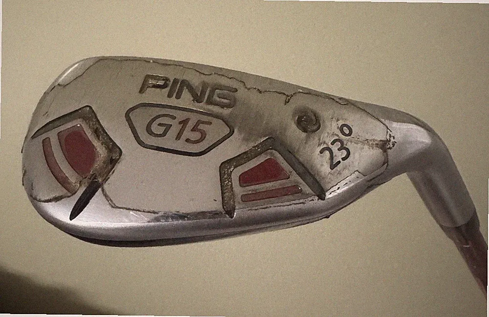 Ping G15 Hybrid Golf Club RH 23 Degree Red 149H Soft-A Flex Graphite + Headcover