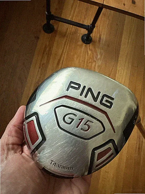 Ping G15 Right Hand RH Titanium Driver 9° Regular Flex TFC 149 Shaft 43”