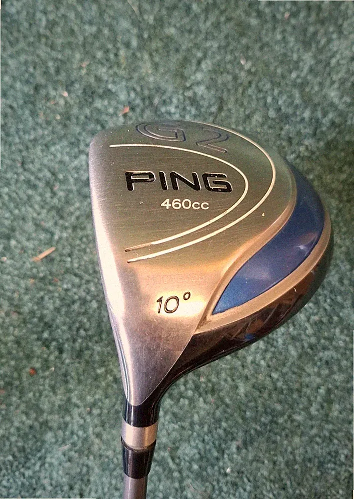 Ping G2 10° Driver – Stiff Flex Graphite Shaft – LH – Left-Handed Golf Club