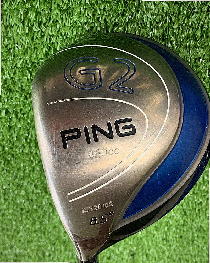 PING G2 460cc Driver 8.5° RH Stiff Flex Graphite Shaft Titanium Head