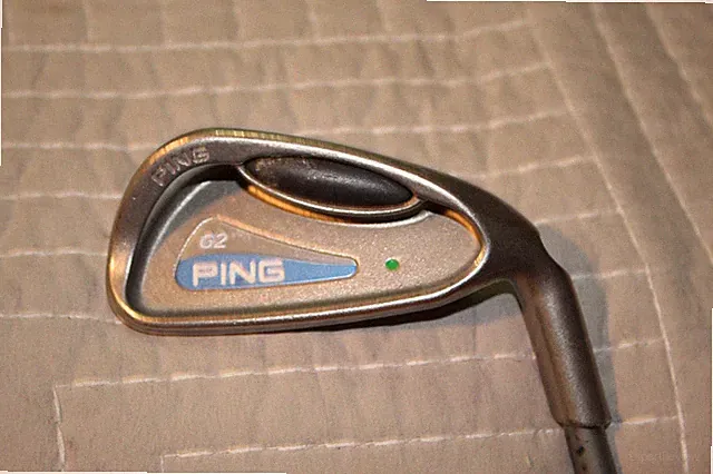 *** PING G2 -GREEN DOT-# 5 IRON -ORIGINAL REGULAR GRAPHITE-MENS R/H-***