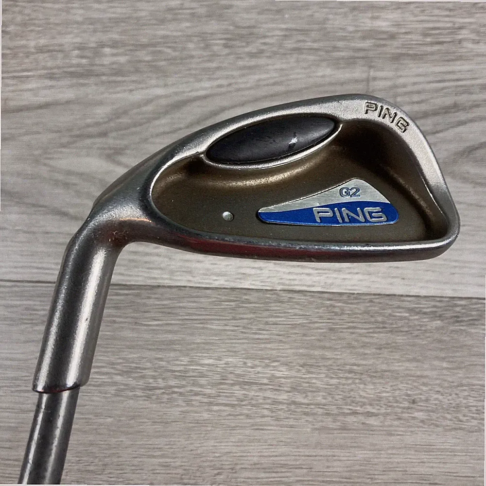 Ping G2 Single 6 Iron Graphite Regular Flex Shaft LEFT HANDED Silver Dot