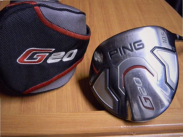 Ping G20 Driver 10.5* TFC 169 D R-flex Graphite Men's RH with Headcover 43" L