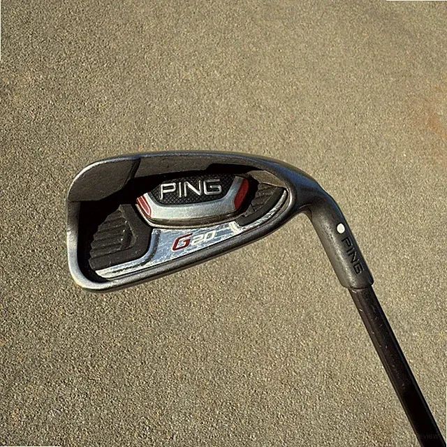 Ping G20 Single 6 Iron White Dot Steel Shaft TFC 169 I Regular Flex RH 39"