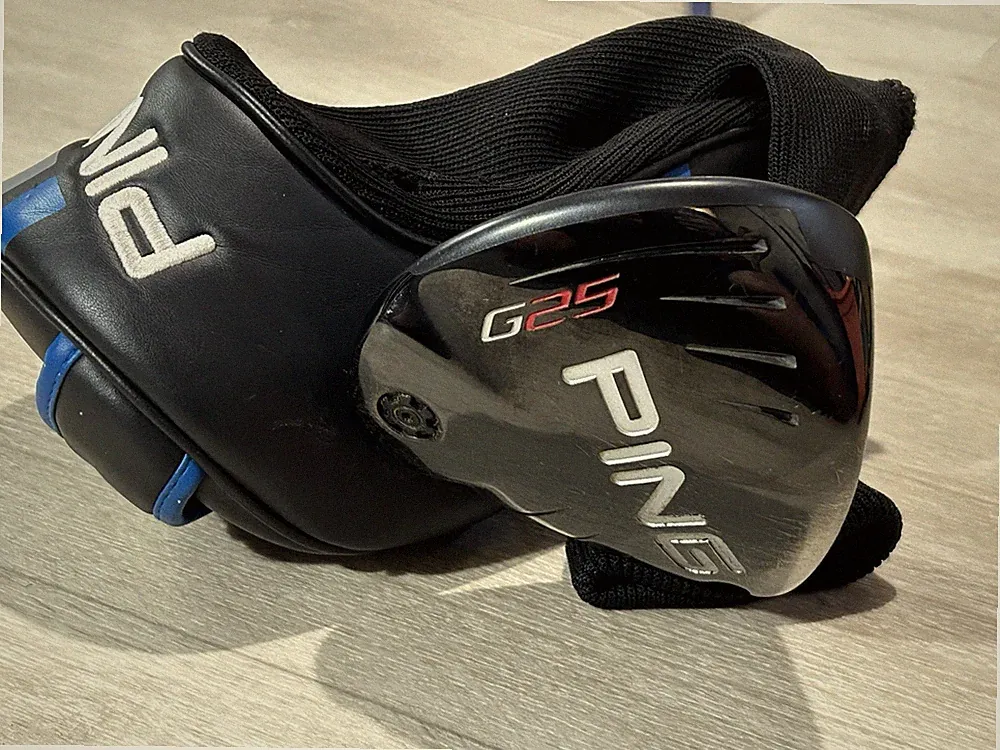 Ping G25 9.5º Driver Mens RH Blue Shaft TFC 419 X-Stiff Flex (Extra)- G30 Cover