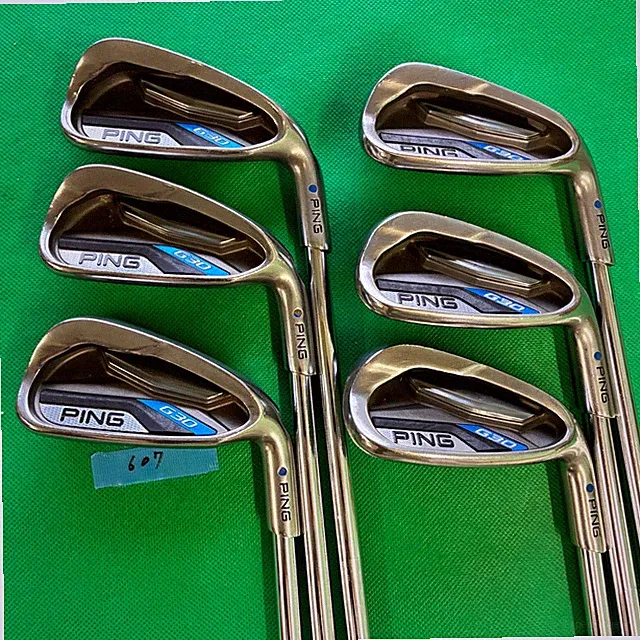 Ping G30 Iron Set 6pcs 5-Pw Stiff Dynamic Gold S200 Steel Shaft Blue Dot