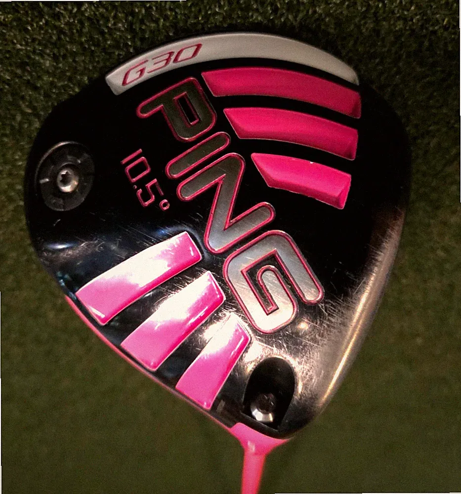 PING G30 Limited Edition Bubba Watson Pink Driver 10.5 - Stiff Flex - Right Hand